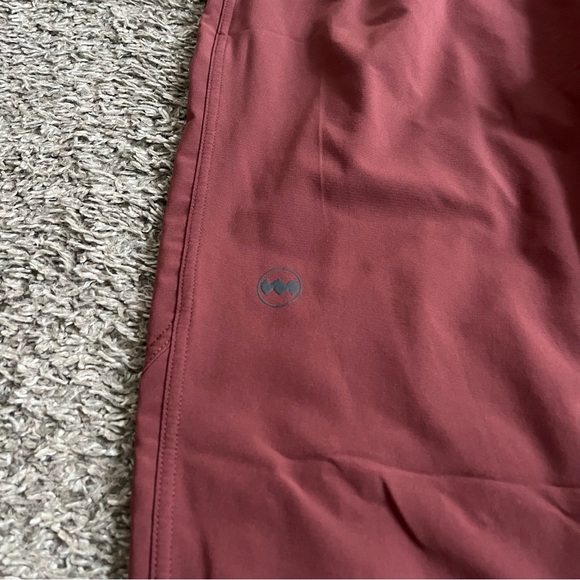 Janji Pants Mens Adult Large Rust Red Transit Tech Jogger Running Mens L - Picture 3 of 5